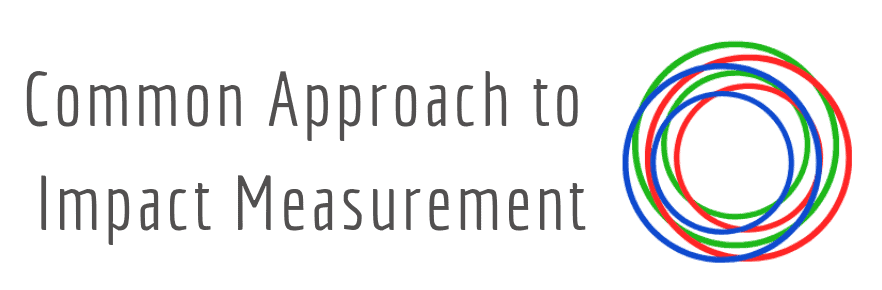 common approach to impact measurement