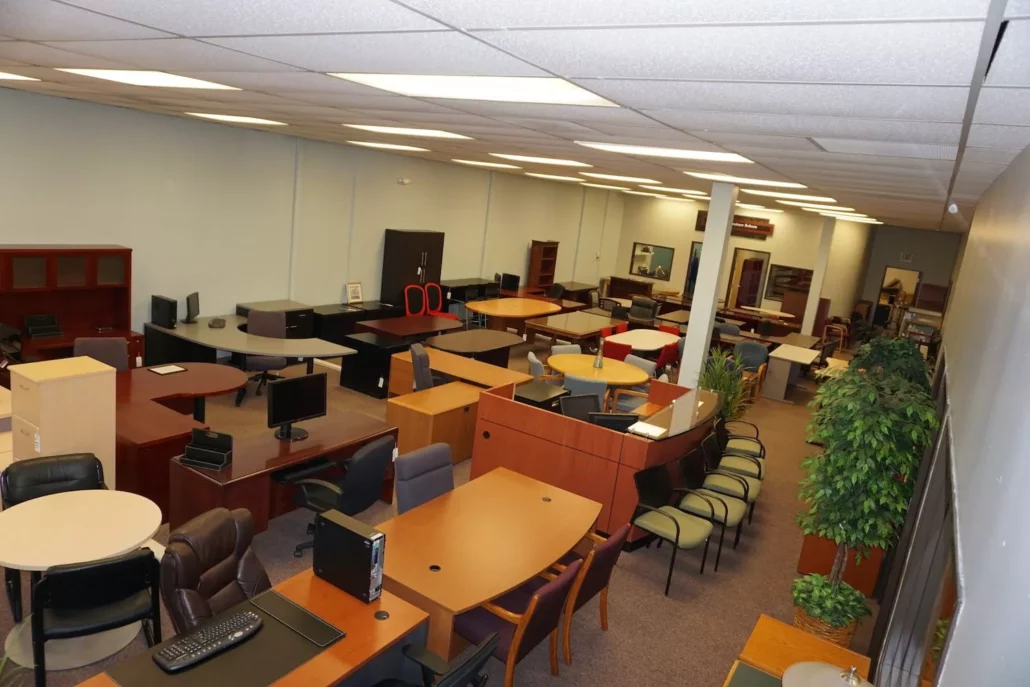 Donating used office furniture